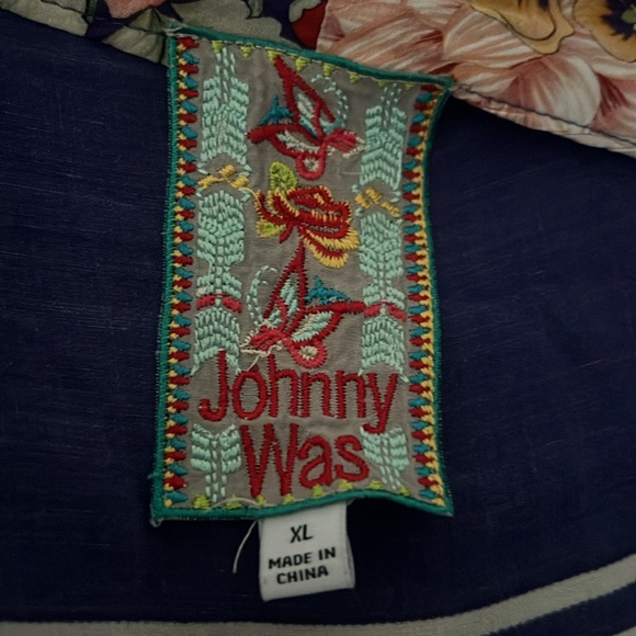 JOHNNY WAS Floral Kimono Jacket XL - Picture 5 of 6